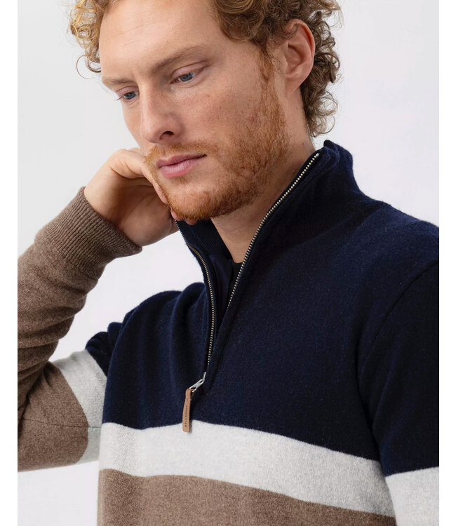 Walnut Multi Stellan T-Neck  1/4 Zip