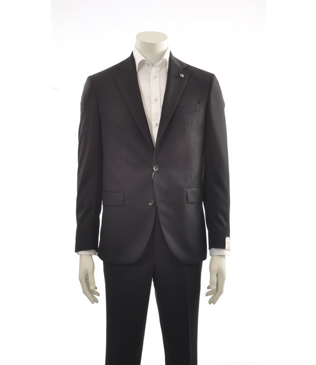 Modern Fit Black Suit