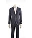 PAUL BETENLY Modern Fit Navy Brown Suit