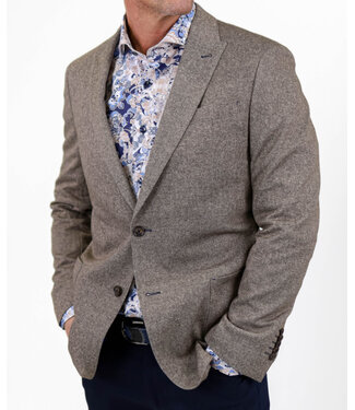 7 DOWNIE Modern Fit Brown Finch Sport Coat
