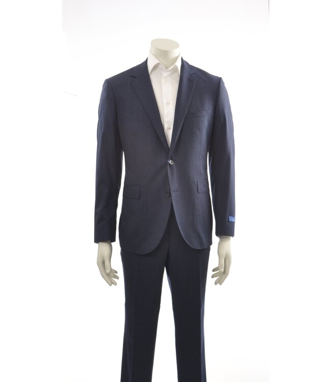 Modern Fit Navy Tight Stripe Suit