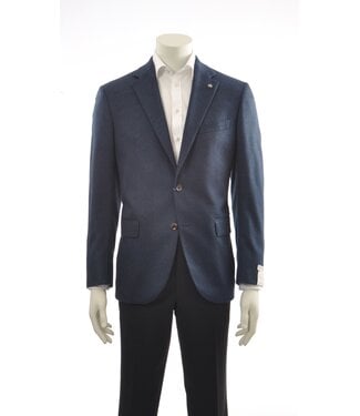 JACK VICTOR Modern Fit Blue Mix Sport Coat