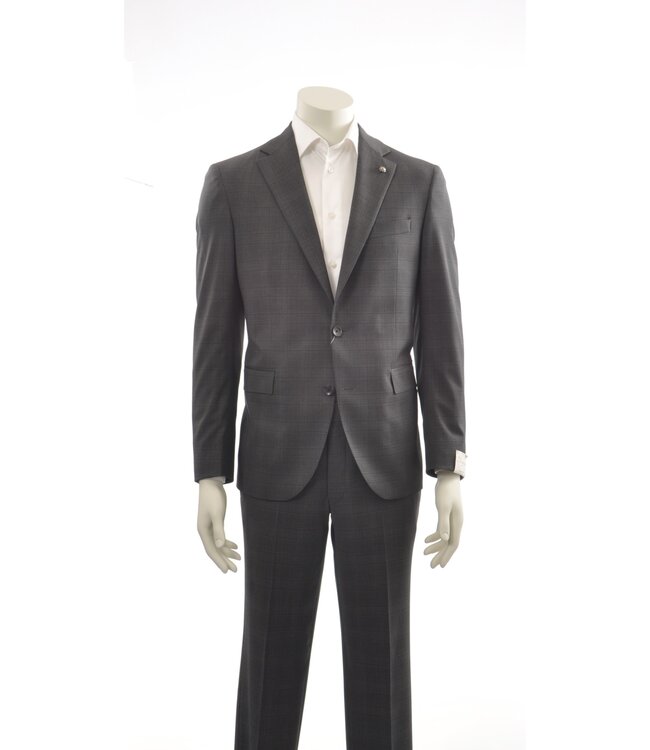 Modern Fit Mid Grey Check Suit