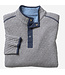 Light Blue 1/4 Snap with Trim