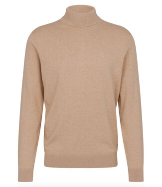 BUGATTI Tan Turtleneck Sweater