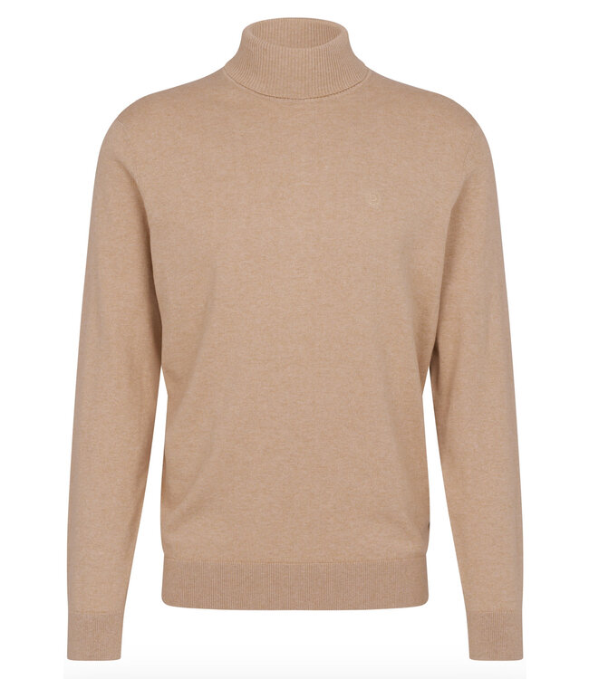 BUGATTI Tan Turtleneck Sweater