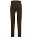 Modern Fit Brown Casual Pants