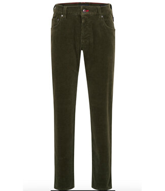 BUGATTI Slim Fit Olive Cords