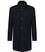 BUGATTI Navy Twill Coat