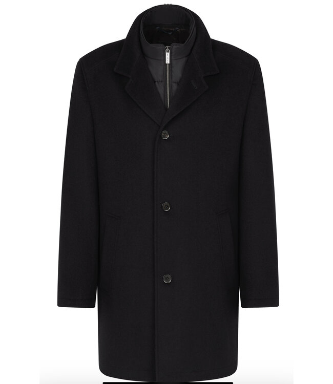 Black Twill Coat
