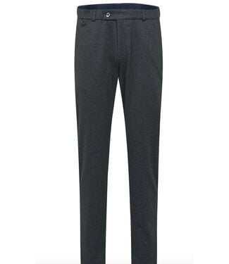 BUGATTI Slim Fit Charcoal Casual Pants