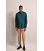 Modern Fit Teal Shirt With Trim
