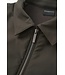 Olive Knit Sleeves Jacket