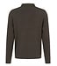 Olive Knit Sleeves Jacket