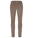 Slim Fit Beige Flat Front Cords