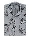 Modern Fit White Floral Shirt