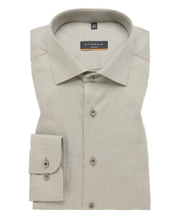 Slim Fit Khaki Shirt