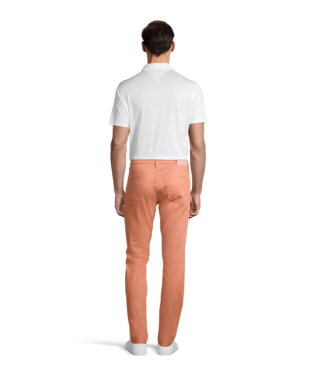 Slim Fit Peach 5 Pocket Pants