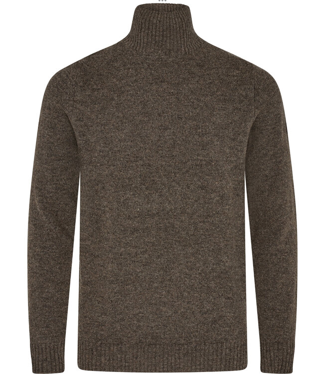 Brown Bjorn Turtleneck Sweater