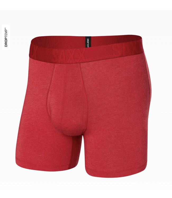 Slim Fit DropTemp Cherry Heather Boxer Brief