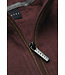 Burgundy Full Zip Sweater