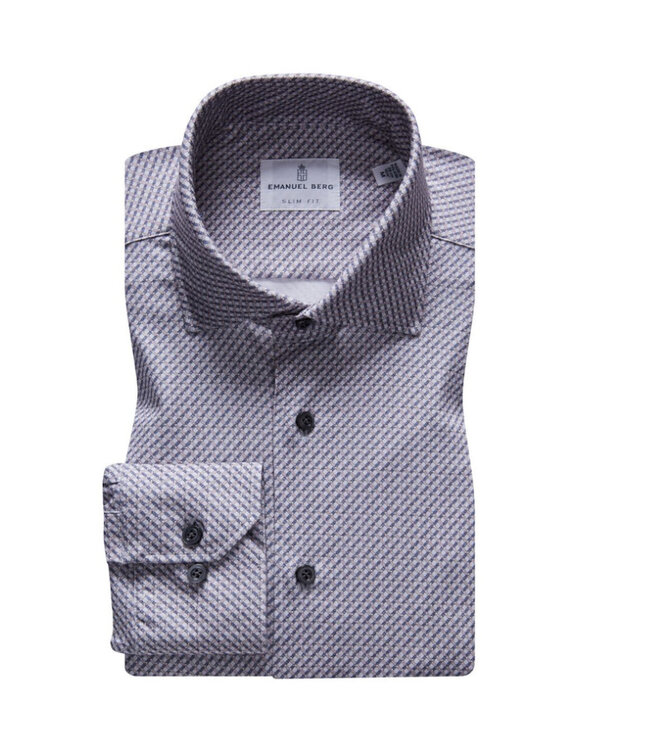 Modern Fit Mid Grey Shirt