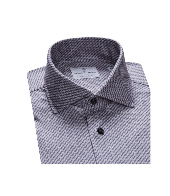 Modern Fit Mid Grey Shirt