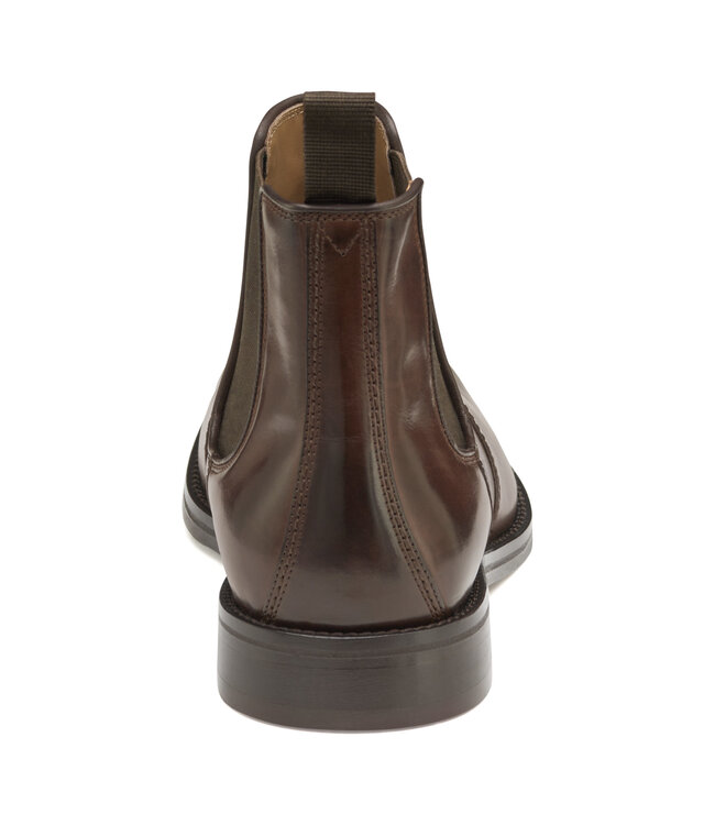 Meade Mahogany Italian Calfskin Boots