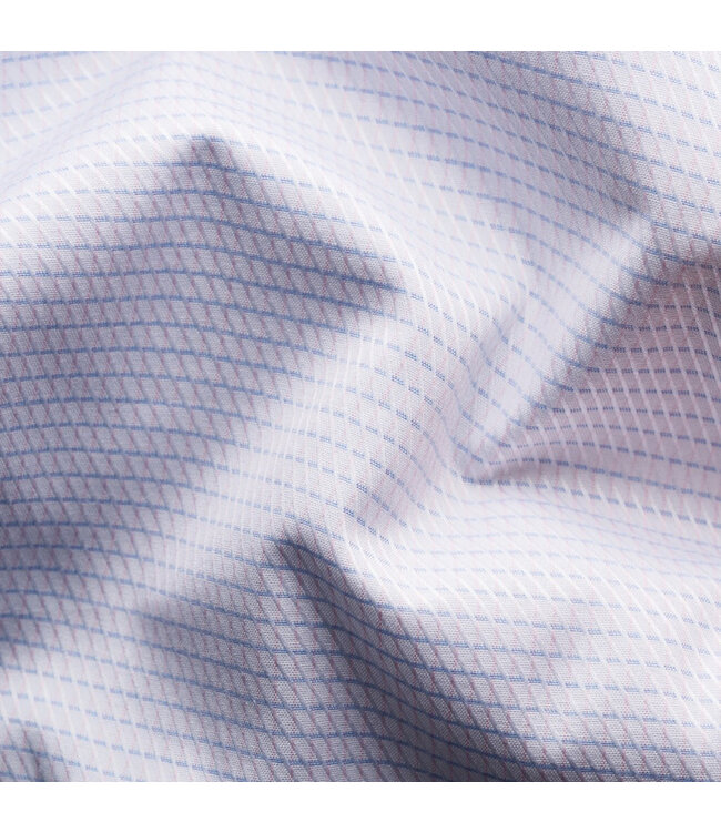 Slim Fit Pink Micro Check Pattern Shirt