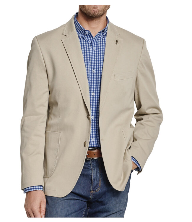 Classic Fit Beige Sport Coat
