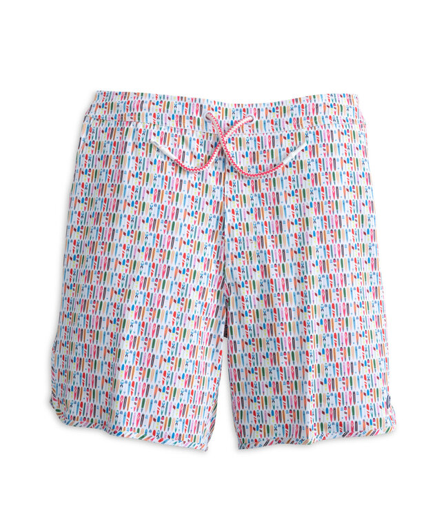 White Swell Swim Trunks