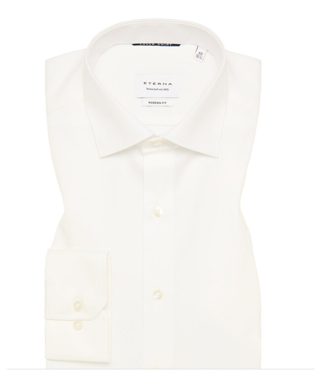 Modern Fit Off White Dress Shirt