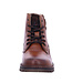 Cognac Lace up Boots