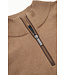 Tan 1/4 Zip Sweater