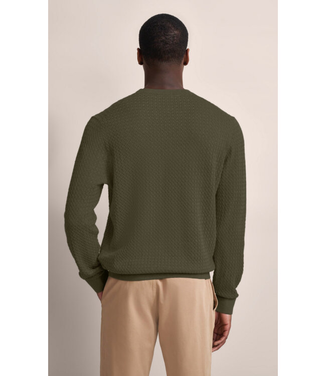 Olive Green Cable Knit Sweater