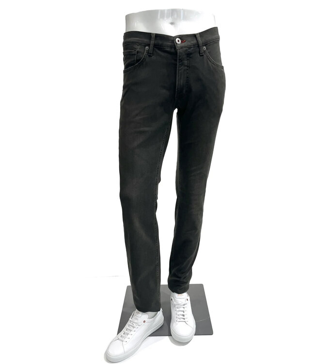 Slim Fit Green 5 Pocket Pants