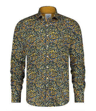 A FISH NAMED FRED Modern Fit Trees Trunks Shirt