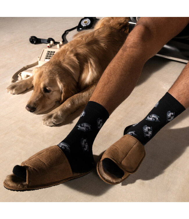 Black Angler Wrangler Socks