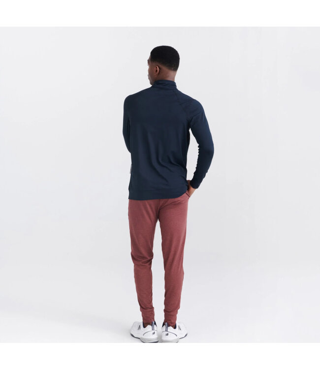 Peakdaze Half Zip Black