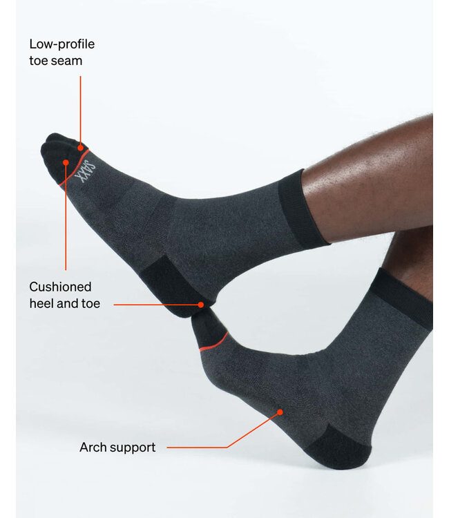 Black Heather Socks