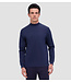 Navy Mock Neck