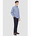 Modern Fit Dusty Blue Pattern Shirt