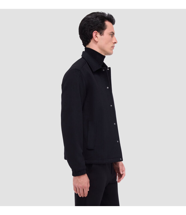 Black Melton Cloth Stroller