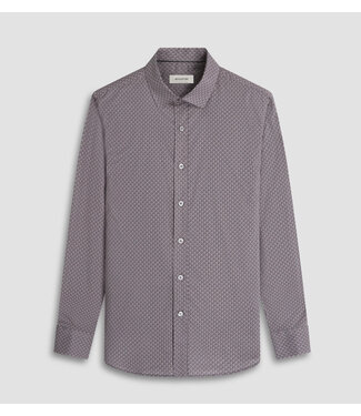 BUGATCHI Modern Fit Graphite Printed Shirt