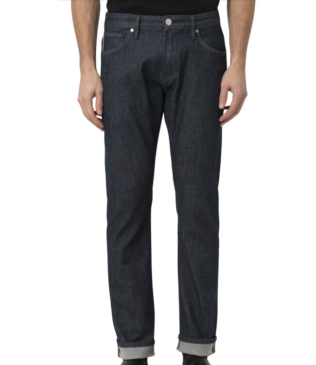 Modern Fit Deep Blue Selvedge Jeans