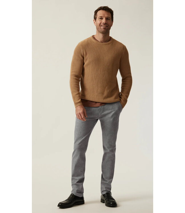 Slim Fit Grey Casual Pants