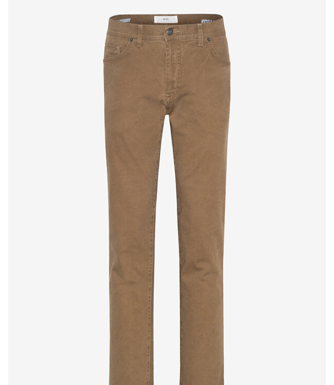 Modern Fit Tan Marathon Print Pants