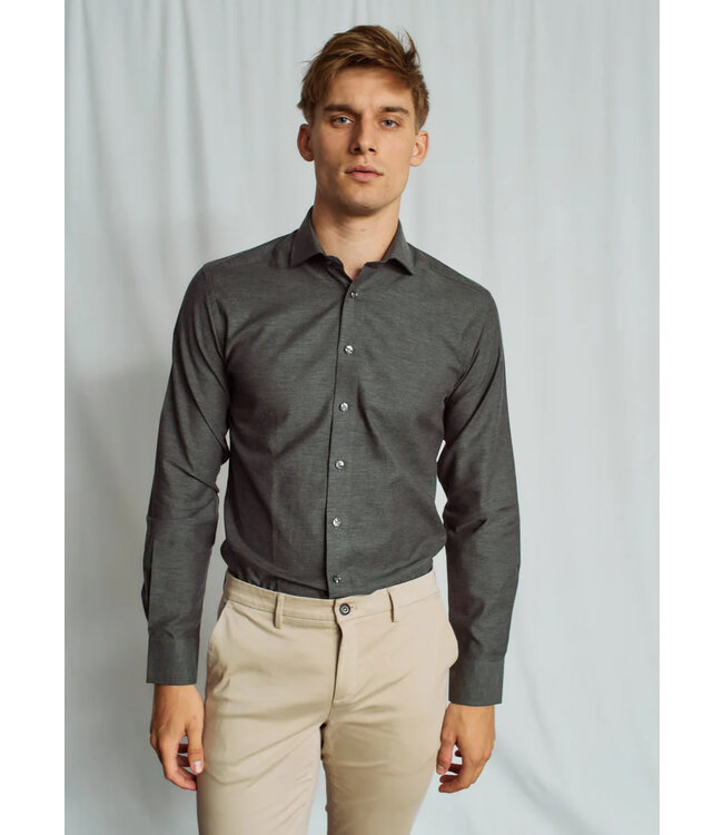 Modern Fit Green Wall Shirt