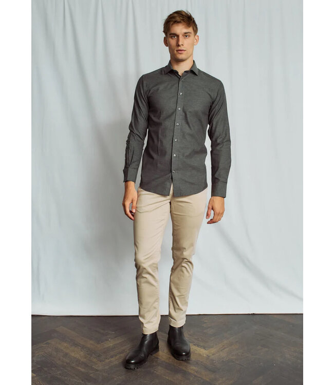 Modern Fit Green Wall Shirt