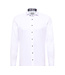 ETERNA Slim Fit White W/Trim Dress Shirt